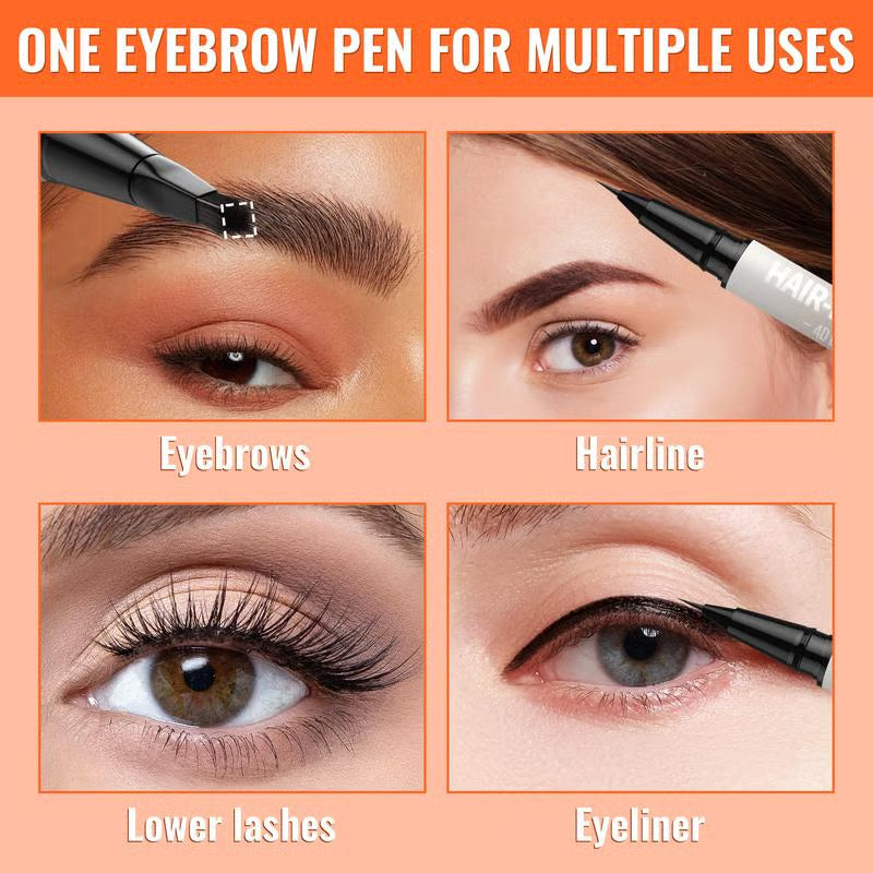๐Buy 1 Get 1 Free๐ฅ 4D Brow Pen โ For Natural, All-Day Eyebrow & Eyeliner Perfection! ๐โโ