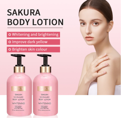 DVDC Sakura Niacinamide Body Lotion.