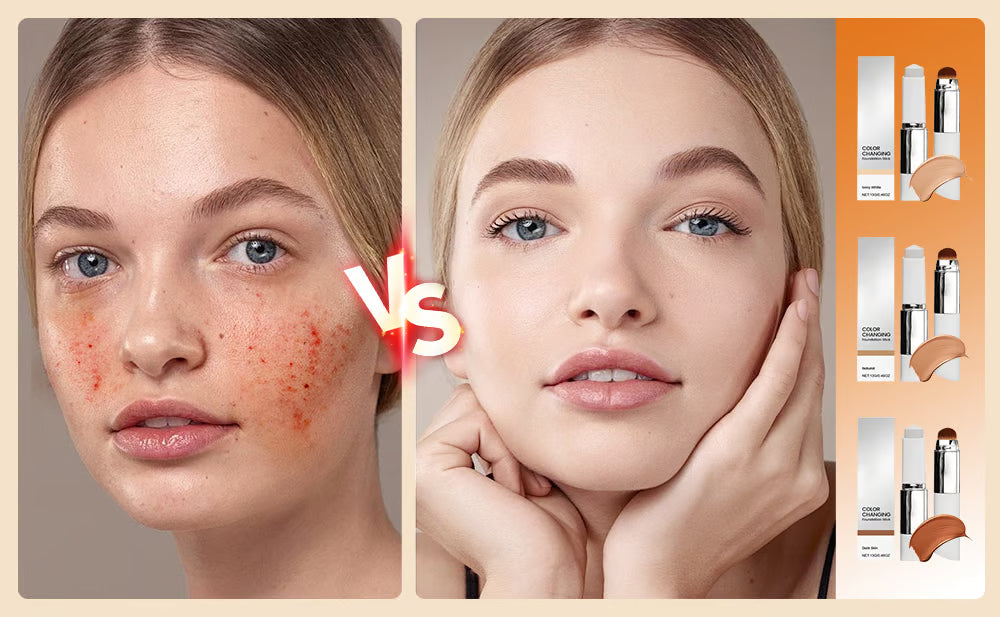 (🔥HOT SALE NOW 49% OFF) 2-in-1 Color-Changing Foundation Stick