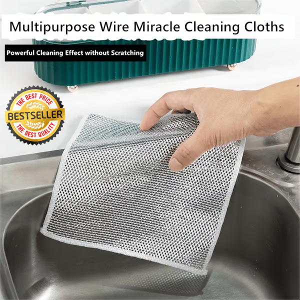 š„Multipurpose Thread Miracle Cleaning Cloths