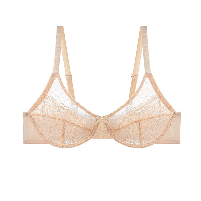 🔥🔥Floral Lace Plus Size Underwire Unlined Unpadded Minimizer Full Coverage Bra