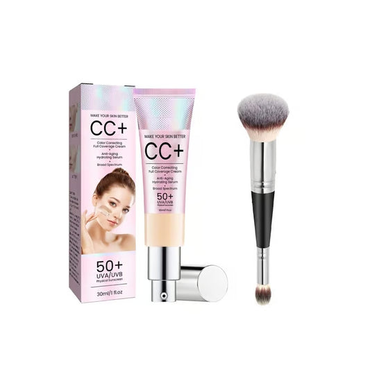 CC+ Cream Illumination SPF50 w/ Luxe Brush Makeup