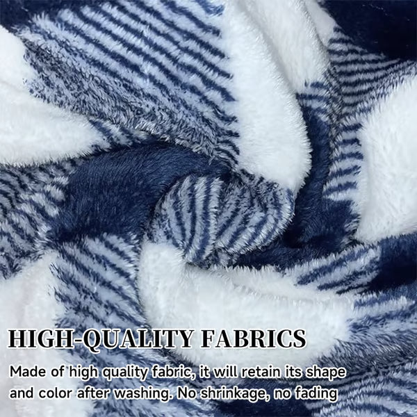 🍂Casual Plaid Pullover – Drop Shoulder Half-Zip Top for Women👩