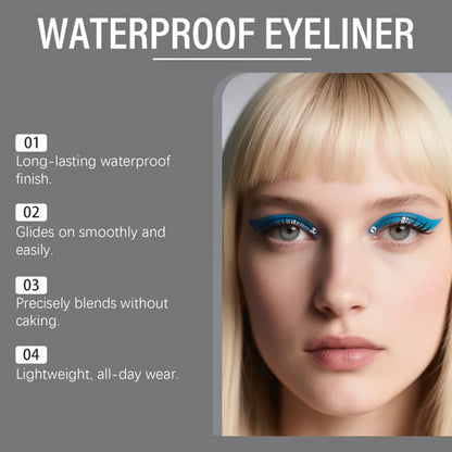 🌟 【24H Lock】1440-Minute Smudge-Proof Eyeliner| Precision Define, All-Day Stay, Transfer-Resistant Makeup Duo 🌟