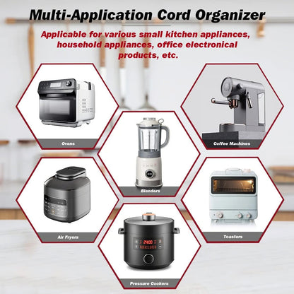 ✨ New Upgrade Cord Organizer For Kitchen Appliances