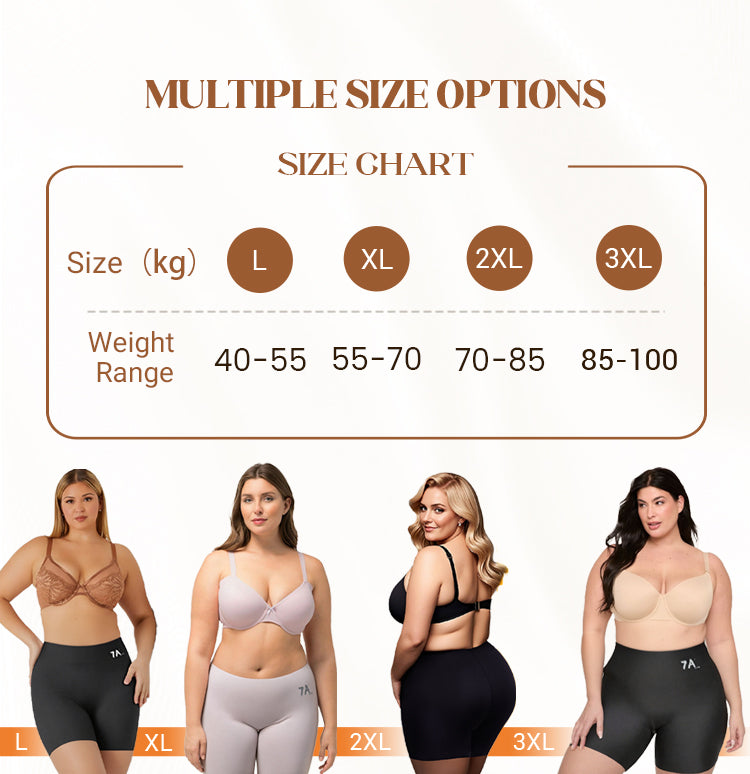 Women's High-Waisted Ice Silk Tummy Control and Butt Lift Underwear