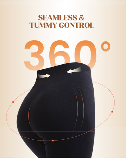 Women's High-Waisted Ice Silk Tummy Control and Butt Lift Underwear