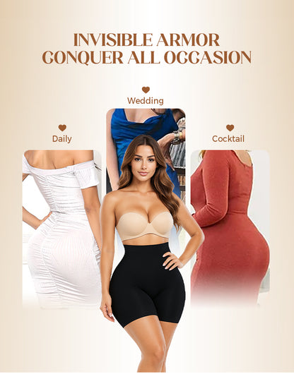 Women's High-Waisted Ice Silk Tummy Control and Butt Lift Underwear