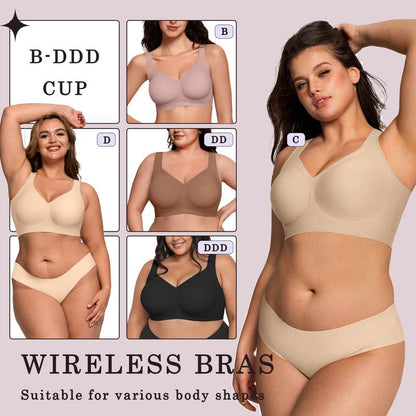 Jelly Wireless Bra💃 – Full Coverage, Ultra Soft & All-Day Comfort