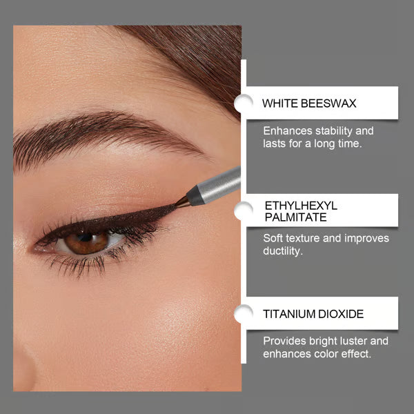 🌟 【24H Lock】1440-Minute Smudge-Proof Eyeliner| Precision Define, All-Day Stay, Transfer-Resistant Makeup Duo 🌟