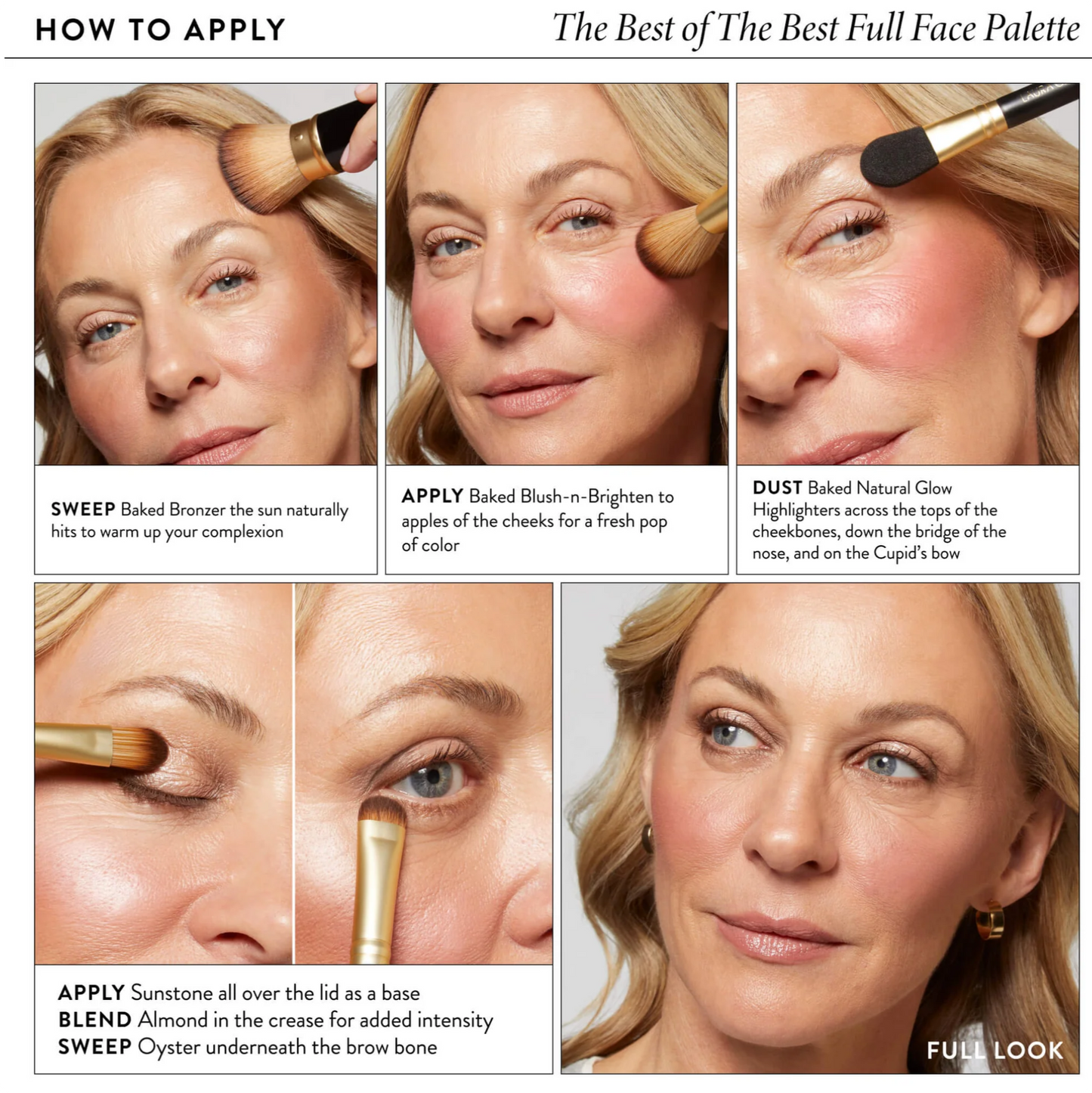 ✨Holiday Baked Starter Kit（3PC）Includes a foundation, travel-friendly brush, and full face palette