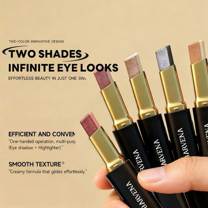 Matte Two Color Eyeshadow Stick