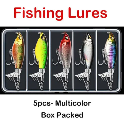 ✨🔥5PCS-Top Floating Swimming Water Bass Fishing Lures