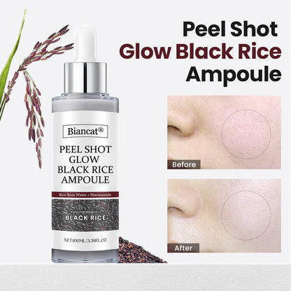 Peel Shot Glow Rice Ampoule Duo - Serums for Brightening, Exfoliating, and Moisturizing🌾