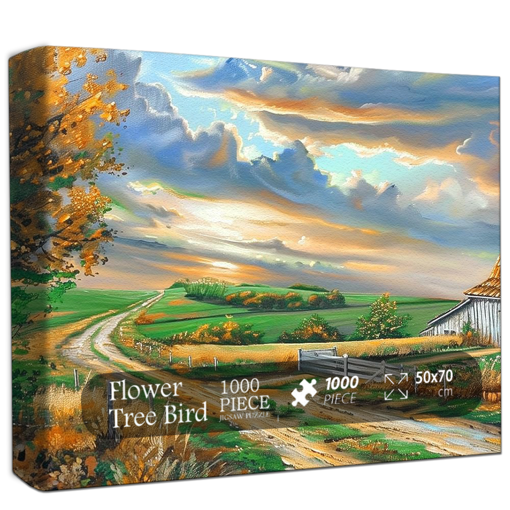 Golden Fields Jigsaw Puzzle 500 1000 Pieces