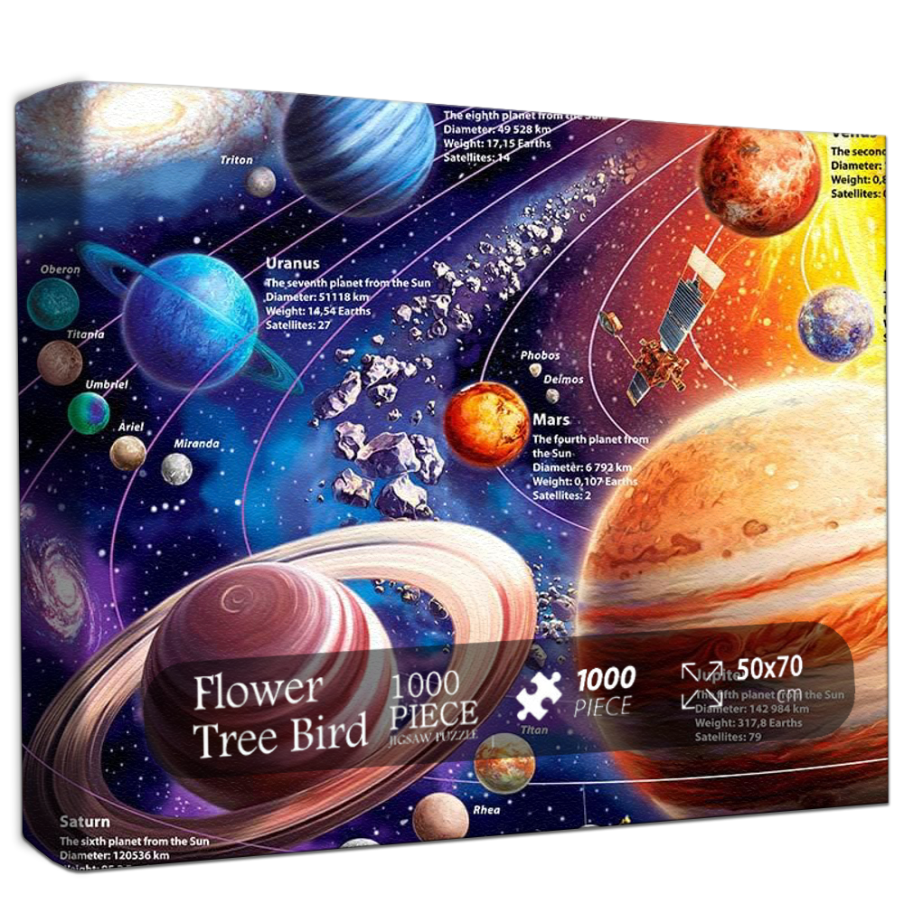 Solar Exploration Jigsaw Puzzle 500 1000 Pieces