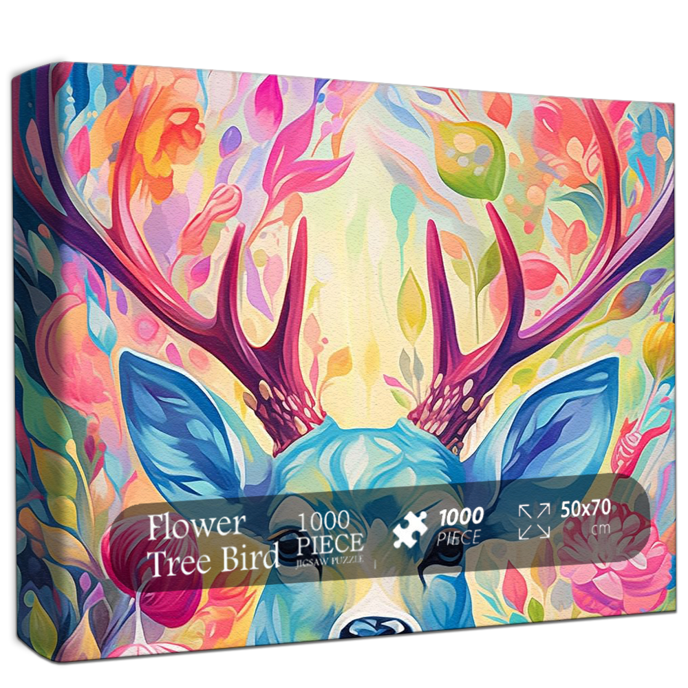 Starlit Deer Jigsaw Puzzle 500 1000 Pieces