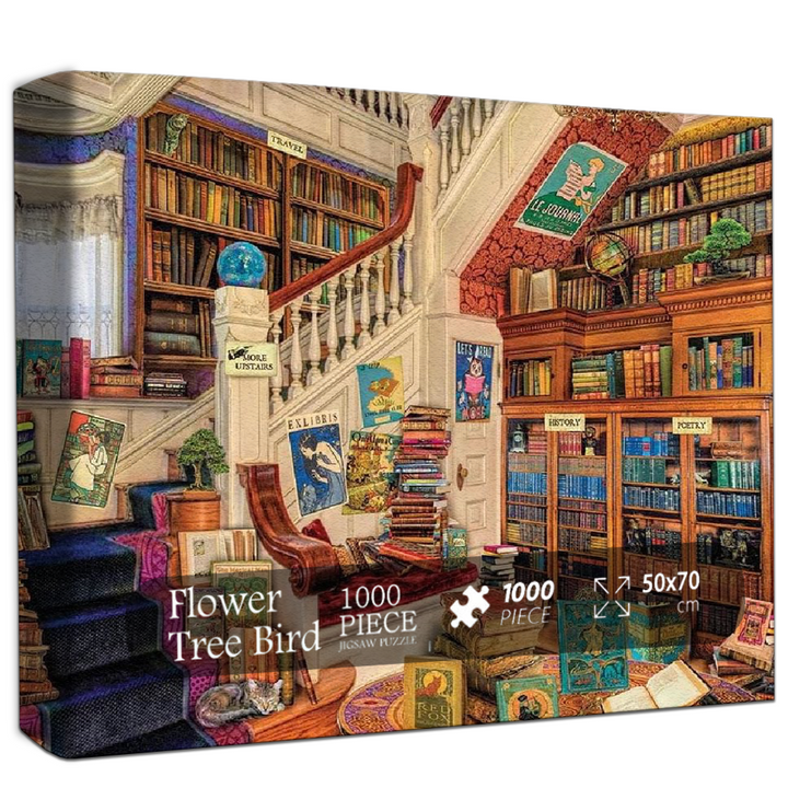 Readers Paradise Jigsaw Puzzle 500 1000 Pieces