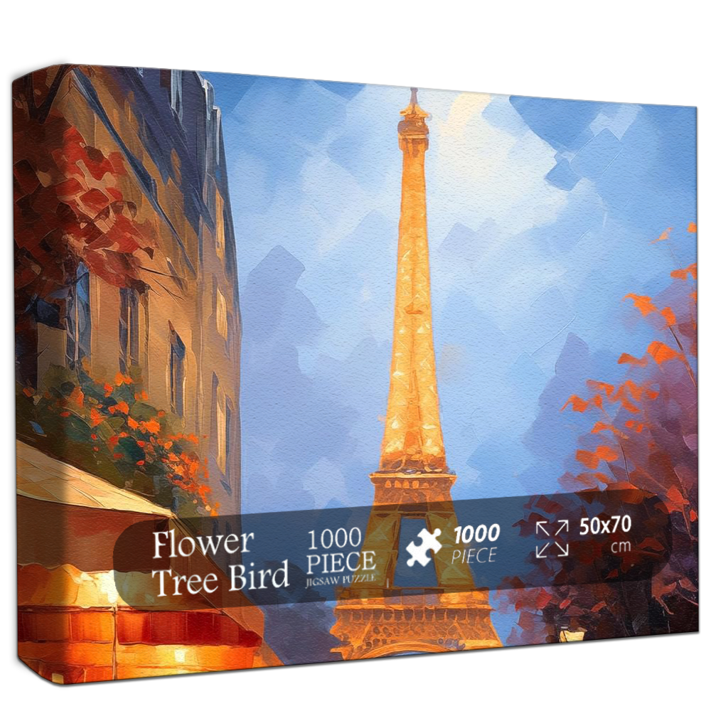 Paris Glow Jigsaw Puzzle 500 1000 Pieces