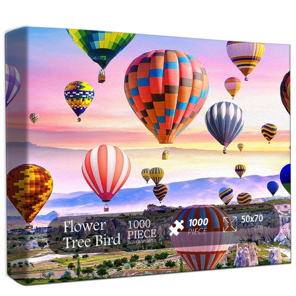 Balloon Wonderland Jigsaw Puzzle 500 1000 Pieces