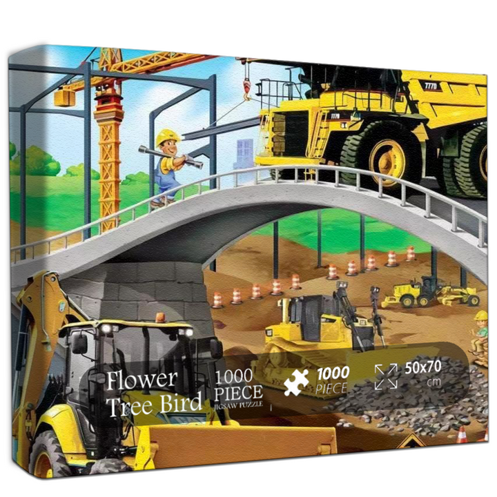 Construction Fun Jigsaw Puzzle 500 1000 Pieces