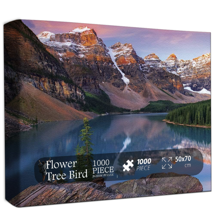 Majestic Peaks Jigsaw Puzzle 500 1000 Pieces