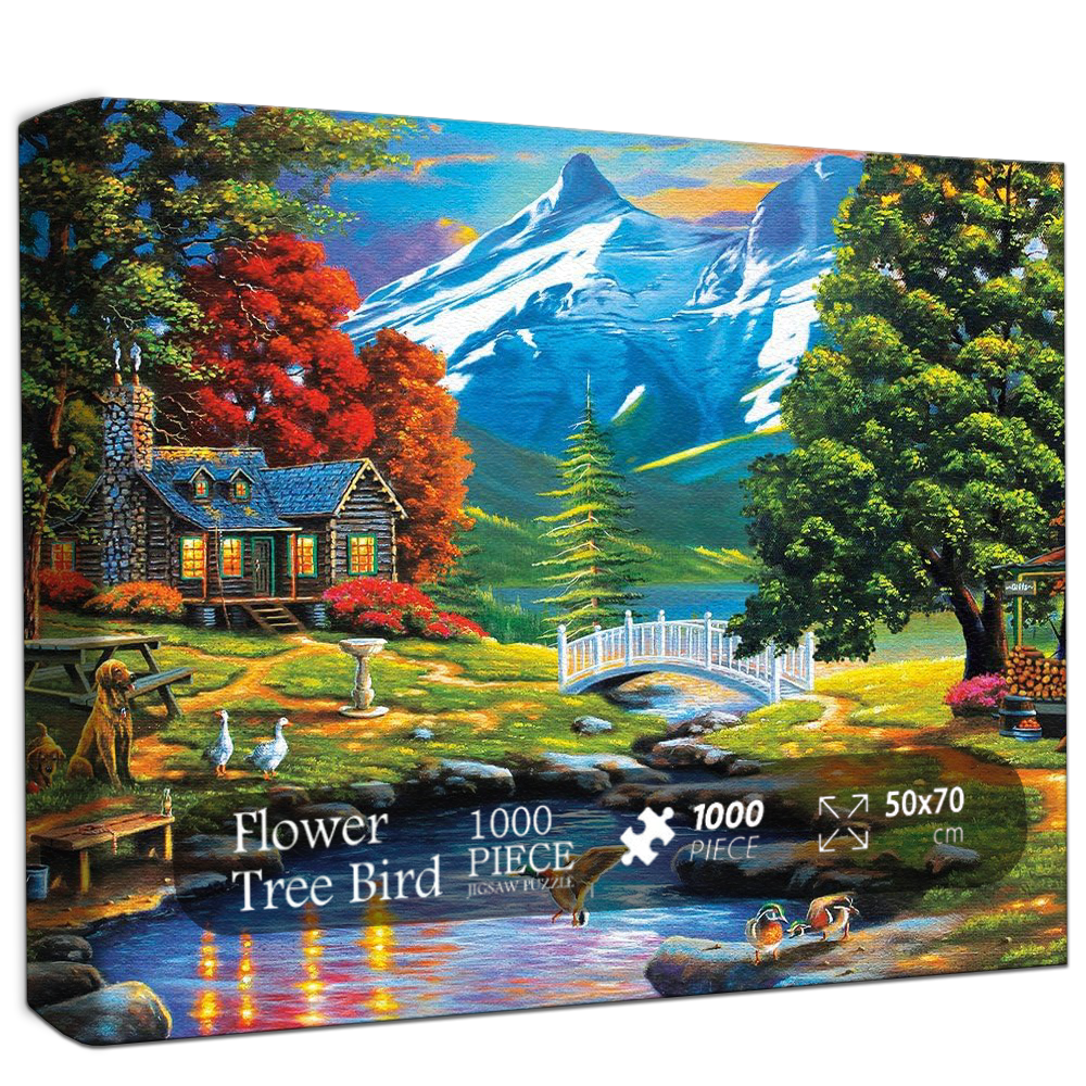 Moraine Lake Mirror Jigsaw Puzzle 500 1000 Pieces