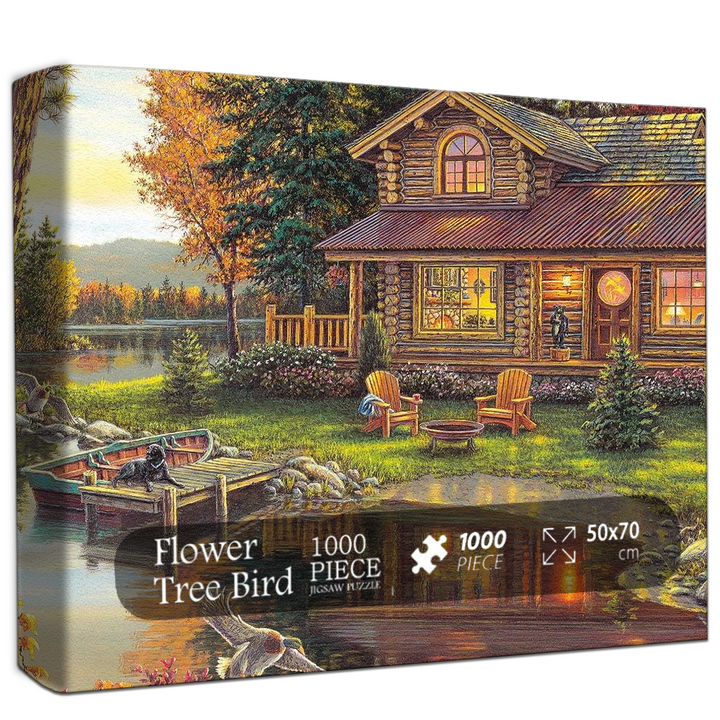 Lakeside Serenity Jigsaw Puzzle 500 1000 Pieces