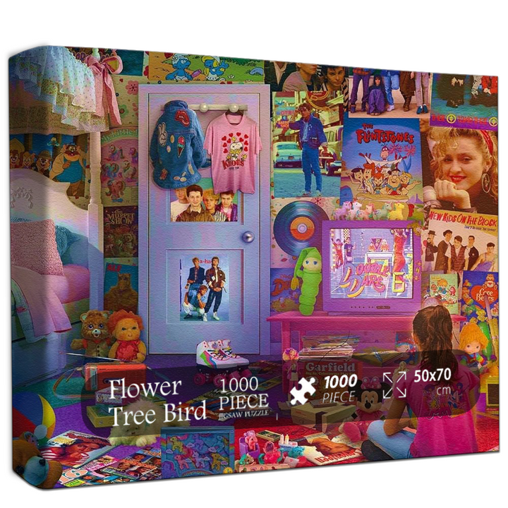 Back to 80s Dreamland Jigsaw Puzzle 500 1000 Pieces