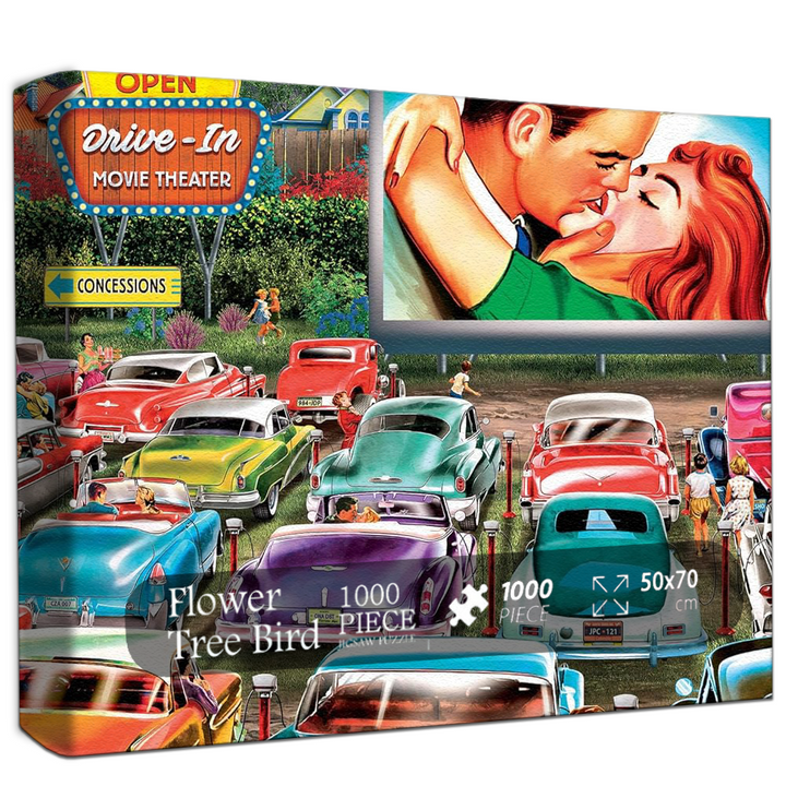 Dream Garage Jigsaw Puzzle 500 1000 Pieces