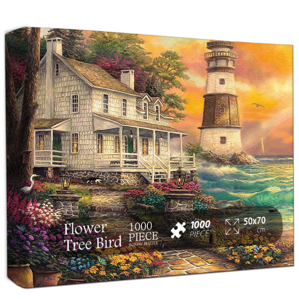 Riverside Bliss Jigsaw Puzzle 500 1000 Pieces