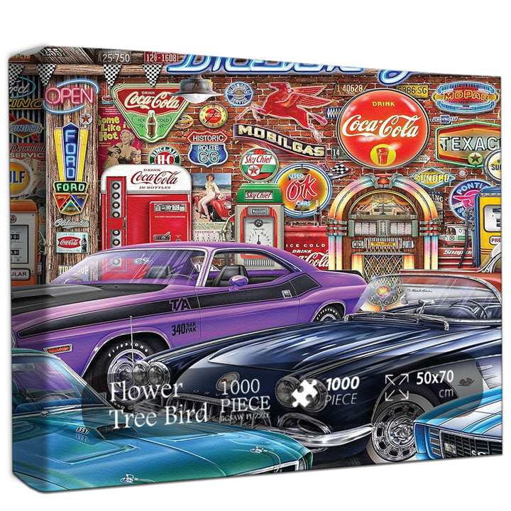 Dream Garage Jigsaw Puzzle 500 1000 Pieces