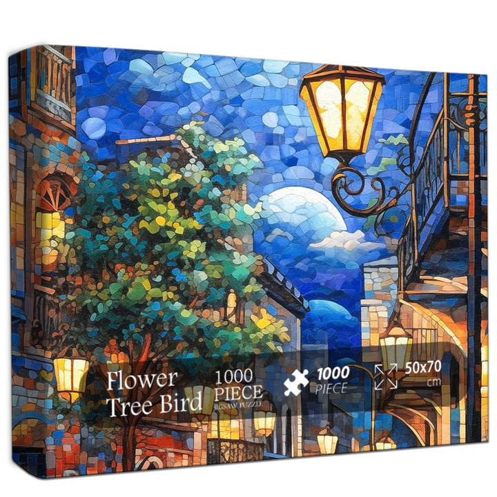 Starlit Boulevard Jigsaw Puzzle 500 1000 Pieces