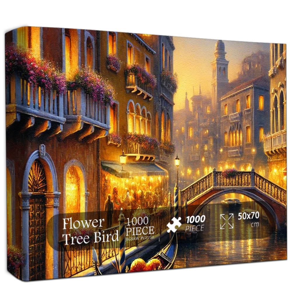 Sunlit Flower Haven Jigsaw Puzzle 500 1000 Pieces