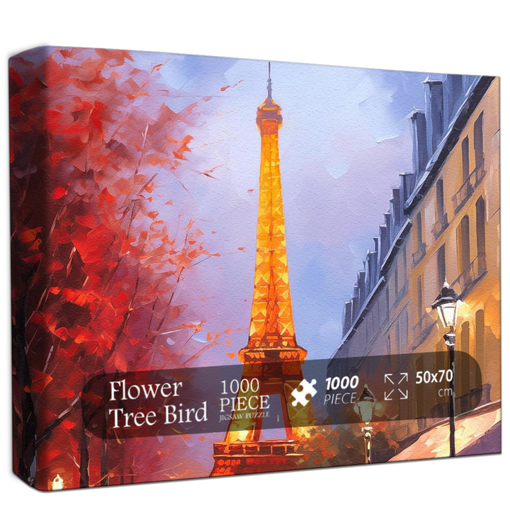 Paris Glow Jigsaw Puzzle 500 1000 Pieces