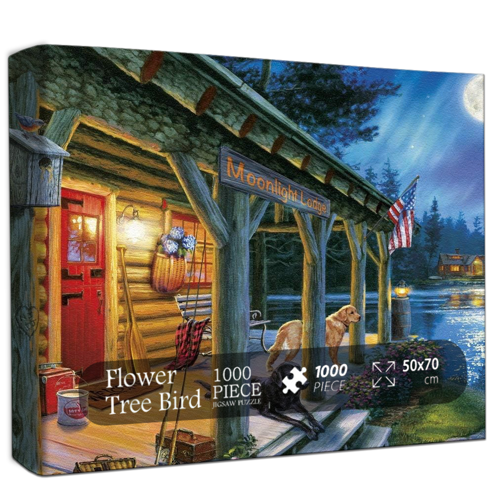 Moonlit Haven Jigsaw Puzzle 500 1000 Pieces