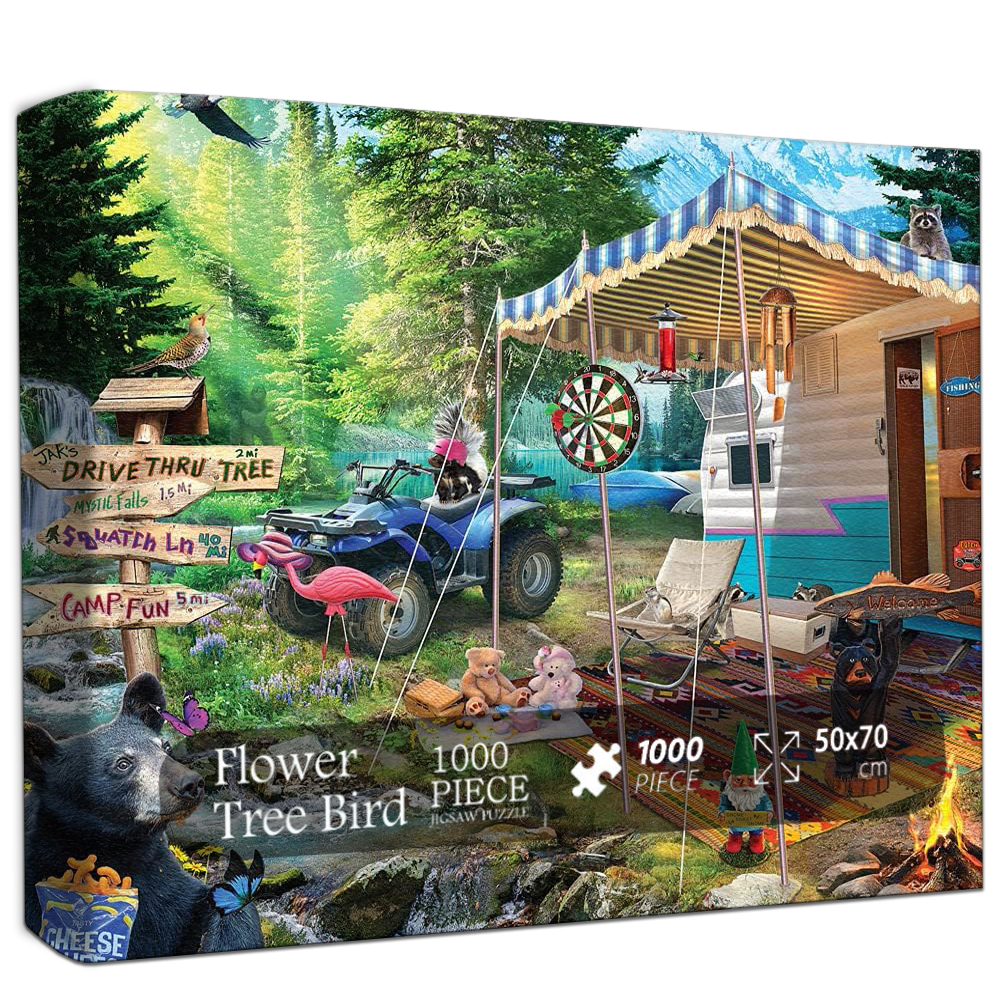 Adventure Awaits Jigsaw Puzzle 500 1000 Pieces