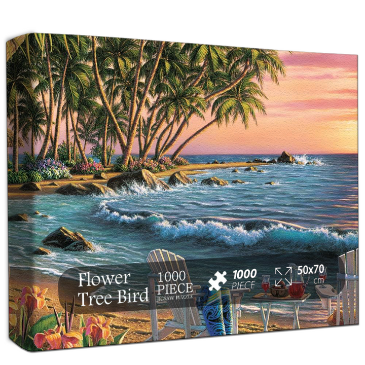 Tropical Serenity Jigsaw Puzzle 500 1000 Pieces