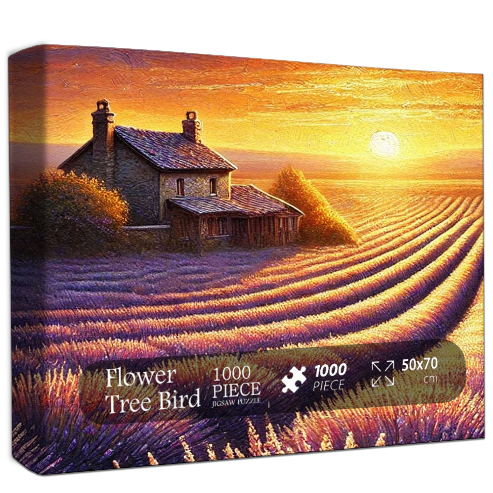 Lavender Dreams Jigsaw Puzzle 500 1000 Pieces