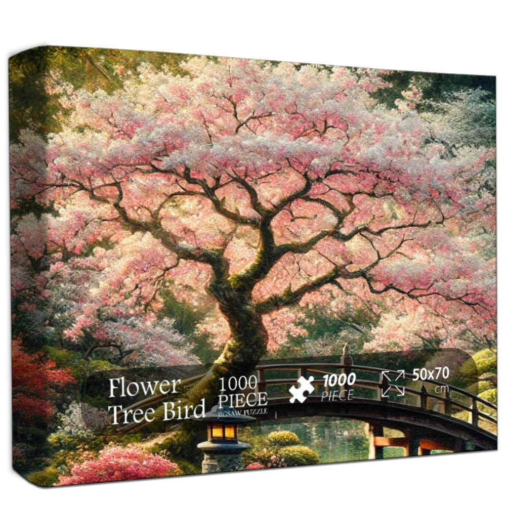 Serenity in Bloom Jigsaw Puzzle 500 1000 Pieces