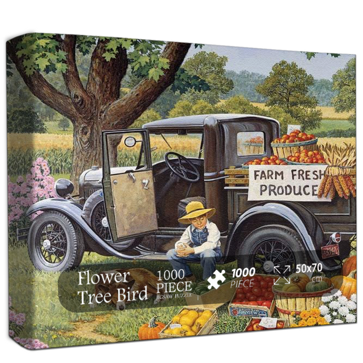 Golden Fields Jigsaw Puzzle 500 1000 Pieces