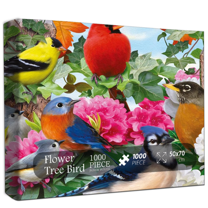 Birds in Bloom Jigsaw Puzzle 500 1000 Pieces