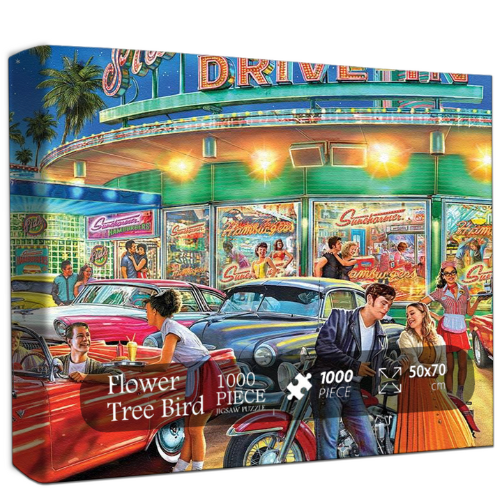 Beach Diner Jigsaw Puzzle 500 1000 Pieces