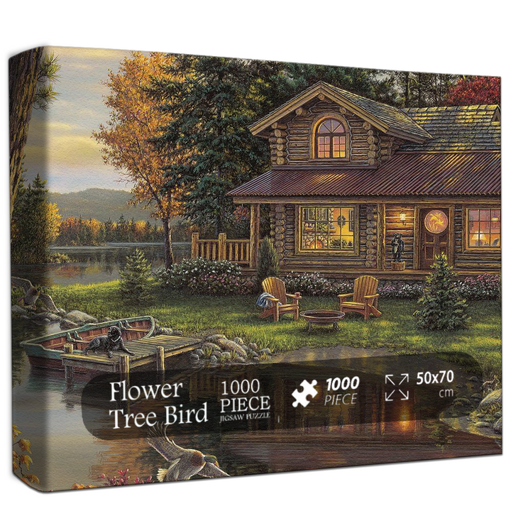 tranquil lakeside Jigsaw Puzzle 500 1000 Pieces