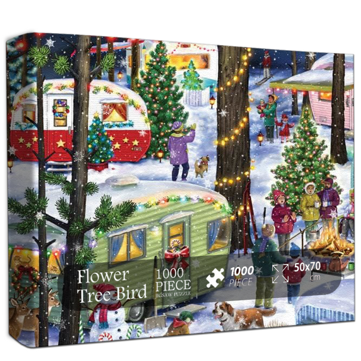 Company Camping Jigsaw Puzzle 500 1000 Pieces