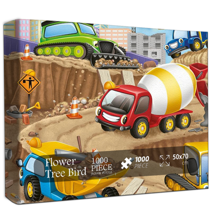 Construction Fun Jigsaw Puzzle 500 1000 Pieces