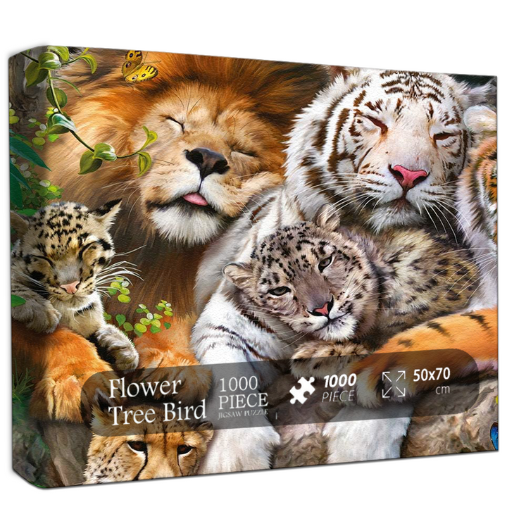 Kings of the Jungle Jigsaw Puzzle 500 1000 Pieces