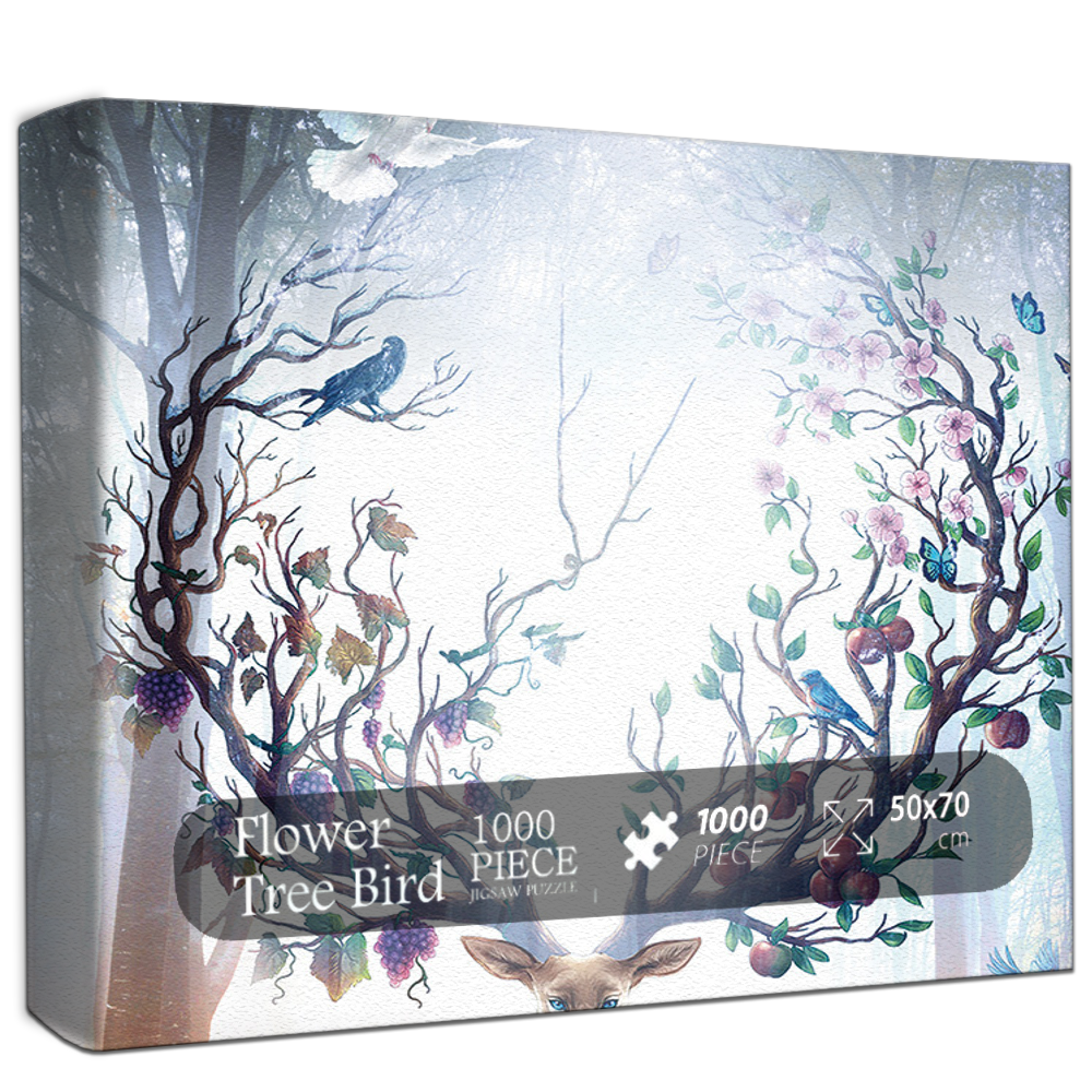 Enchanted Forest Jigsaw Puzzle 500 1000 Pieces