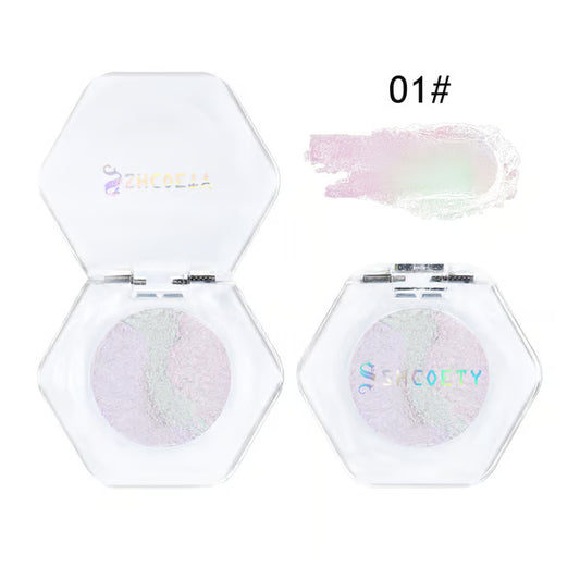 Double chrome eye shadow