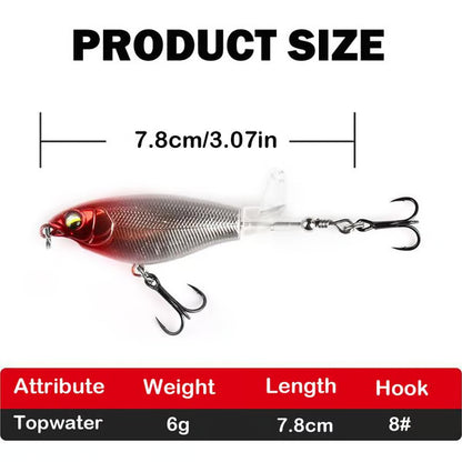 ✨🔥5PCS-Top Floating Swimming Water Bass Fishing Lures